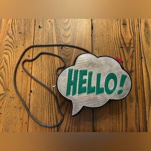 NWT Sam Edelman Circus Speech Bubble Crossbody Bag
